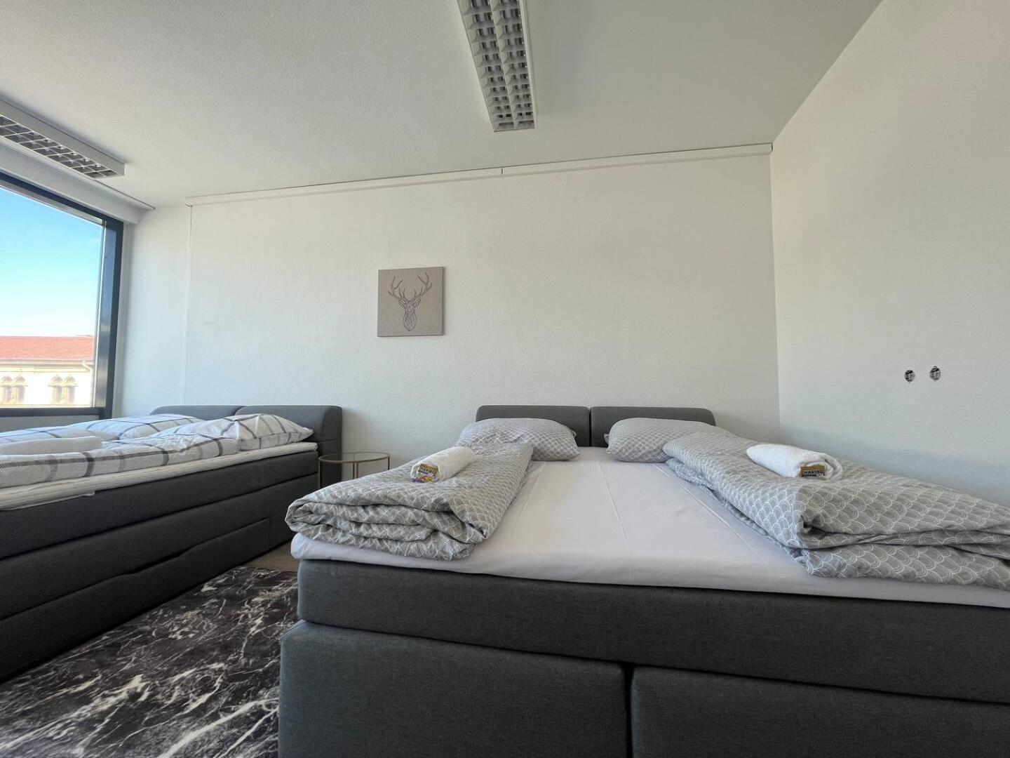 Simplex Apartments Am Marktplatz คาร์ลสรูเฮอ ภายนอก รูปภาพ